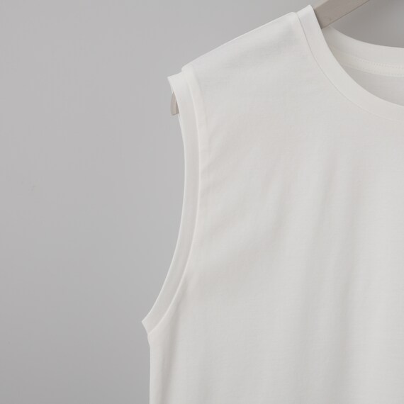 【ニトリネット先行販売】なめらかコットンノースリーブプルオーバー　(65114) 45枚目画像