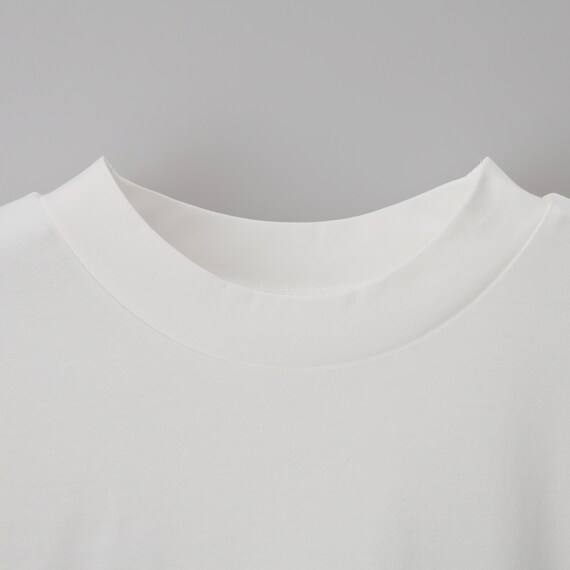 【ニトリネット先行販売】なめらかコットンモックネックプルオーバー　(65115) 4枚目画像