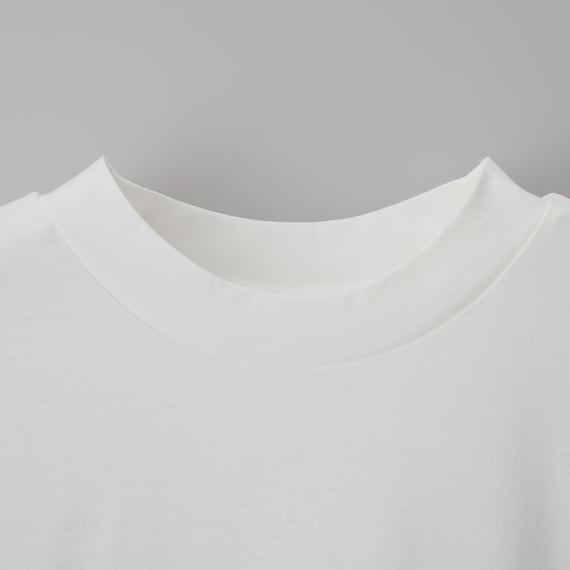 【ニトリネット先行販売】なめらかコットンモックネックプルオーバー (65115) 4枚目画像