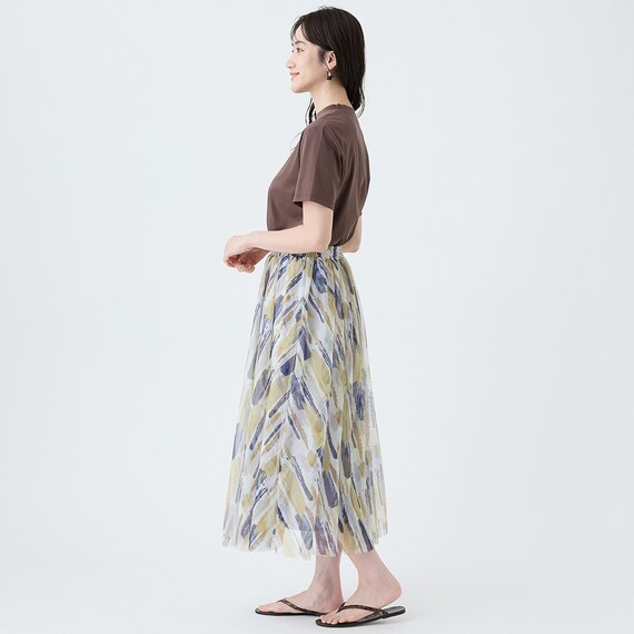 【ニトリネット先行販売】なめらかコットンモックネックプルオーバー　(65115) 13枚目画像