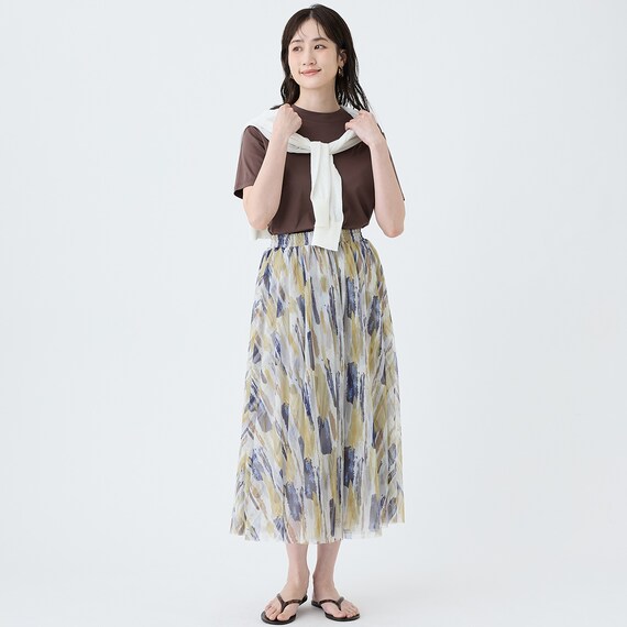 【ニトリネット先行販売】なめらかコットンモックネックプルオーバー　(65115) 16枚目画像