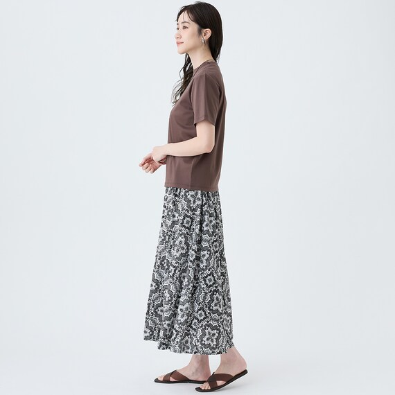 【ニトリネット先行販売】なめらかコットンモックネックプルオーバー　(65115) 22枚目画像