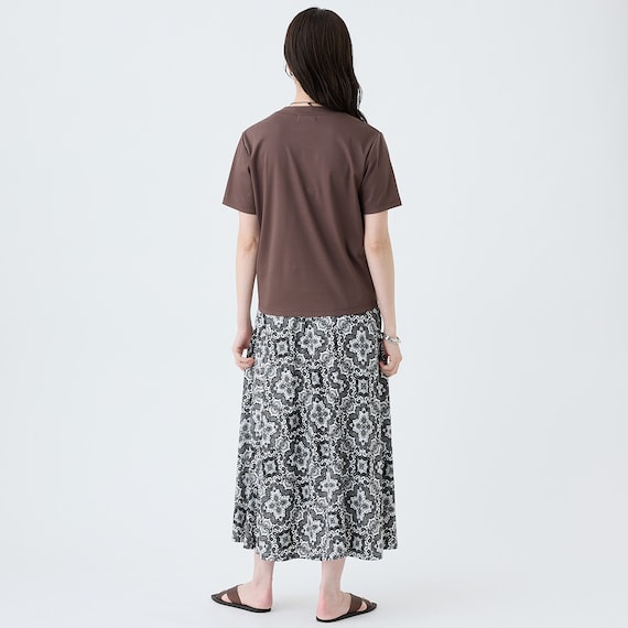 【ニトリネット先行販売】なめらかコットンモックネックプルオーバー (65115) 23枚目画像