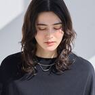 シンプルモチーフワイヤーネックレス　(95153) 1枚目画像