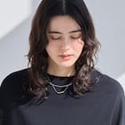 シンプルモチーフワイヤーネックレス (95153) 1枚目画像