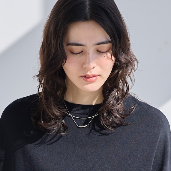 シンプルモチーフワイヤーネックレス (95153) 1枚目画像