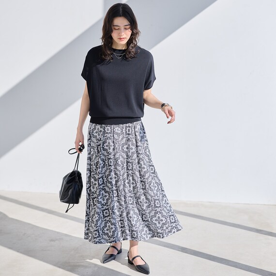 シンプルモチーフワイヤーネックレス　(95153) 2枚目画像