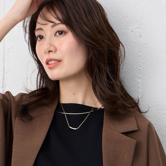 シンプルモチーフワイヤーネックレス (95153) 7枚目画像