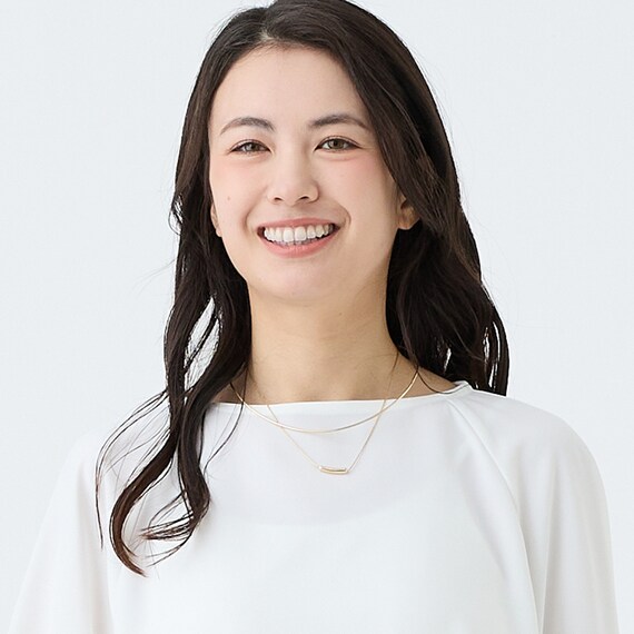 シンプルモチーフワイヤーネックレス　(95153) 9枚目画像