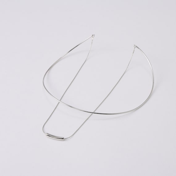 シンプルモチーフワイヤーネックレス (95153) 12枚目画像