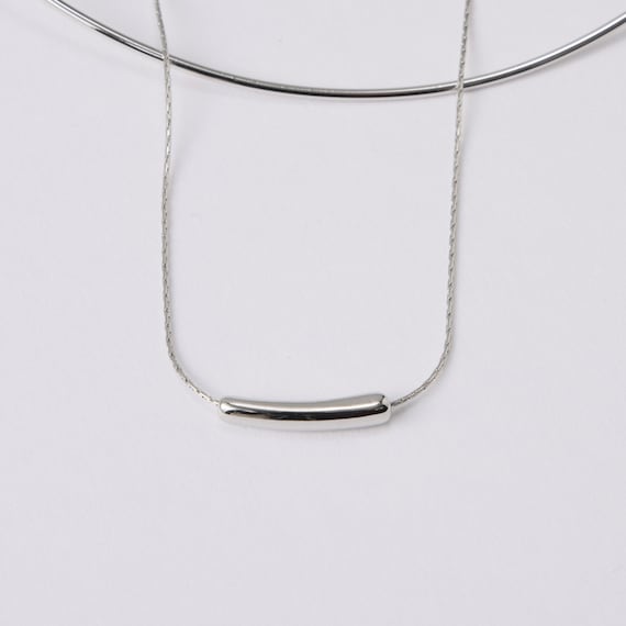 シンプルモチーフワイヤーネックレス (95153) 13枚目画像