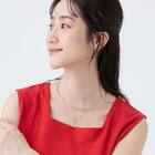 ラウンドモチーフワイヤーネックレス　(95154) 3枚目画像