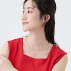 ラウンドモチーフワイヤーネックレス (95154) 3枚目画像