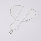 ラウンドモチーフワイヤーネックレス　(95154) 7枚目画像