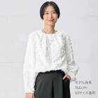 シアージャカードブラウス　(55114) 1枚目画像