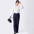 シアージャカードブラウス　(55114) 8枚目画像