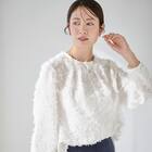 シアージャカードブラウス　(55114) 10枚目画像