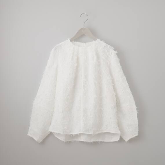 シアージャカードブラウス　(55114) 15枚目画像