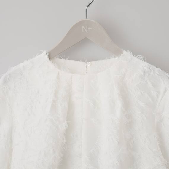 シアージャカードブラウス　(55114) 18枚目画像