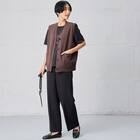 吸水速乾軽量ニットジレ　(85105) 2枚目画像