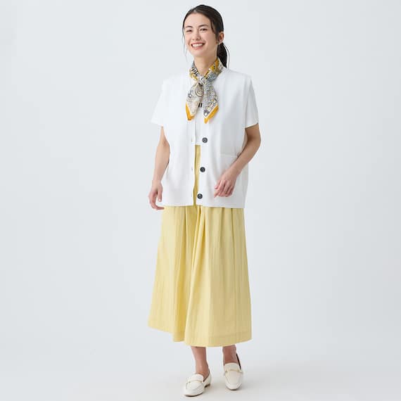 吸水速乾軽量ニットジレ (85105) 4枚目画像