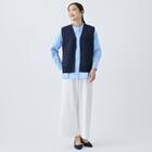 吸水速乾軽量ニットジレ　(85105) 8枚目画像