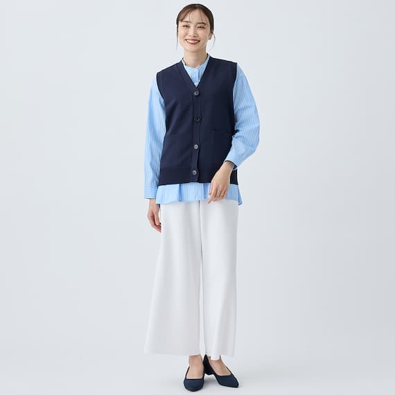 吸水速乾軽量ニットジレ (85105) 9枚目画像