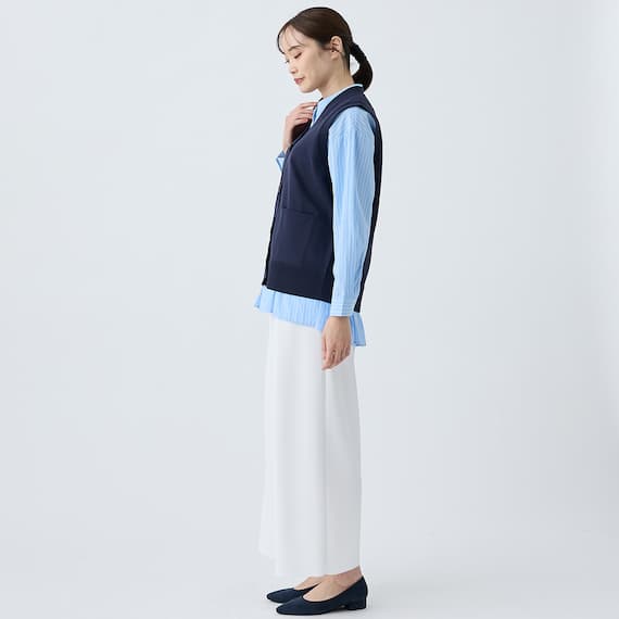 吸水速乾軽量ニットジレ (85105) 10枚目画像