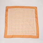 千鳥柄70角スカーフ (95159) 1枚目画像