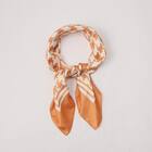 千鳥柄７０角スカーフ　(95159) 2枚目画像