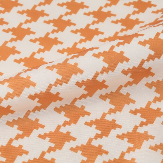 千鳥柄７０角スカーフ　(95159) 3枚目画像