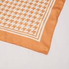 千鳥柄70角スカーフ (95159) 4枚目画像