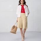 麻混ボクシーシャツ　(55120) 2枚目画像