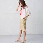 麻混ボクシーシャツ　(55120) 4枚目画像