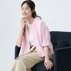 麻混ボクシーシャツ (55120) 9枚目画像