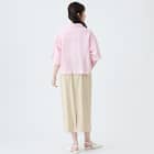 麻混ボクシーシャツ (55120) 12枚目画像