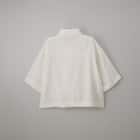 麻混ボクシーシャツ (55120) 14枚目画像