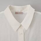 麻混ボクシーシャツ　(55120) 17枚目画像