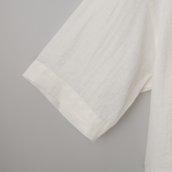 麻混ボクシーシャツ (55120) 18枚目画像