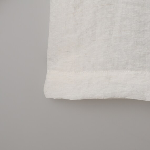 麻混ボクシーシャツ　(55120) 19枚目画像