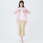 麻混バンドカラーチュニックシャツ (55121) 5枚目画像