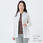 麻混バンドカラーチュニックシャツ (55121) 8枚目画像