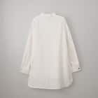 麻混バンドカラーチュニックシャツ (55121) 17枚目画像