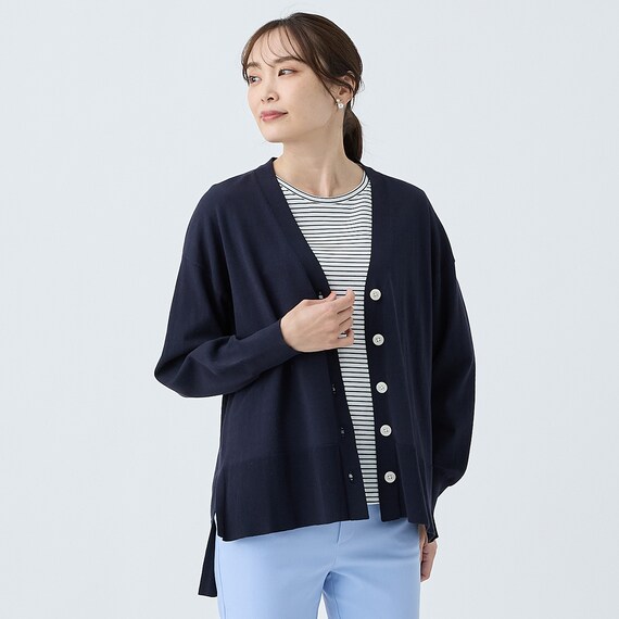 ゆったりカーディガン　(85107) 7枚目画像