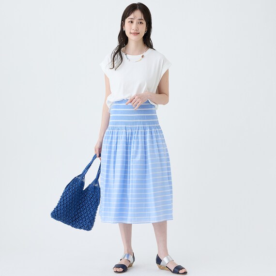 接触冷感吸水速乾ＵＶカット折り返し袖プルオーバー　(65124) 2枚目画像