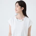 接触冷感吸水速乾UVカット折り返し袖プルオーバー (65124) 6枚目画像