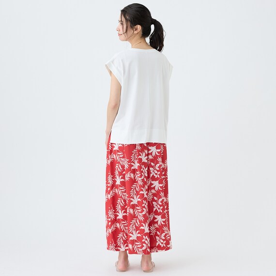 接触冷感吸水速乾ＵＶカット折り返し袖プルオーバー　(65124) 10枚目画像