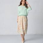 プリーツニットドルマンスリーブプルオーバー　(75112) 8枚目画像