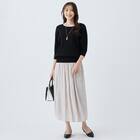 プリーツニットドルマンスリーブプルオーバー　(75112) 12枚目画像