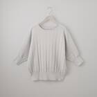 プリーツニットドルマンスリーブプルオーバー　(75112) 16枚目画像